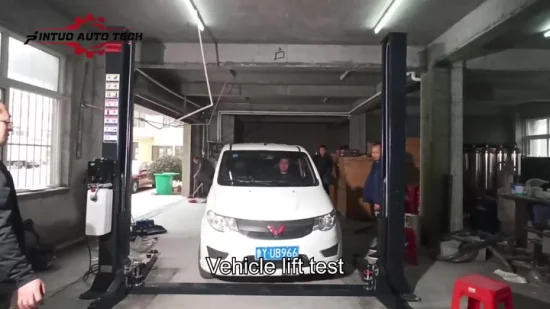 Jintuo Workshop Parking Используемый гидравлический автомобильный подъемник 3,5 т Цена на автомобиль 2 Двухстоечный автомобильный подъемник